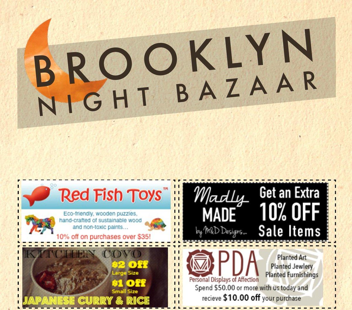 BKBazaar's tweet photo. New deals for this weekend! Thx @RedFishToys + #madlymadeofficial + #kitchencovo + @PDAplanters! http://t.co/4udcgOxi7E