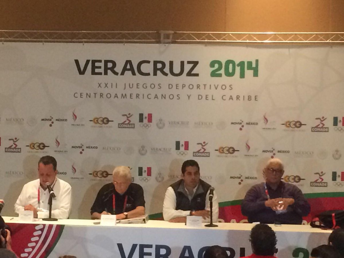 En conferencia de prensa se anuncia récord de participantes y 43 medallistas olímpicos confirmados #Veracruz2014