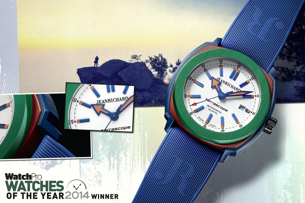jrwatches's tweet photo. The @jrwatches #Terrascope Alu has been awarded Trendsetting @WatchPro's 2014 #WatchOftheYear:http://t.co/Hhsu72DIlb http://t.co/nVIWhFoVRU