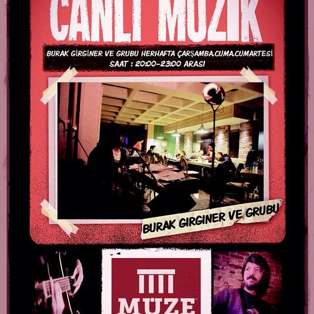 CANLI MÜZİĞİN ADI MÜZEDE KAFE...