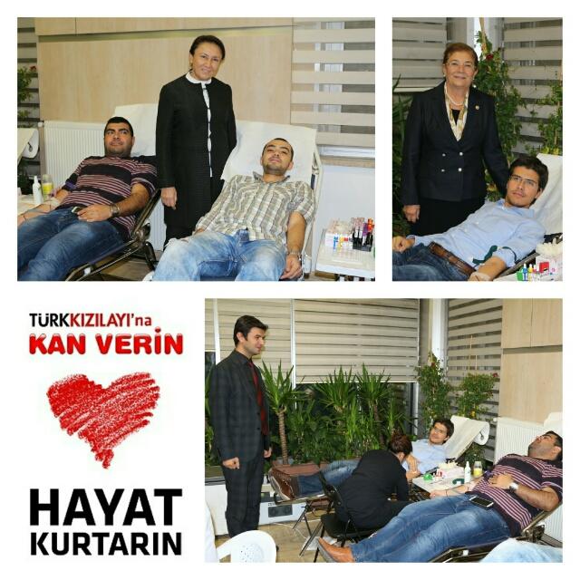"Kan Bağışı " kampanyamıza  Milletvekillerimiz Sn.Nurdan Şanlı ve Sn.Ülker Güzel destek verdiler, teşekkür ediyoruz..