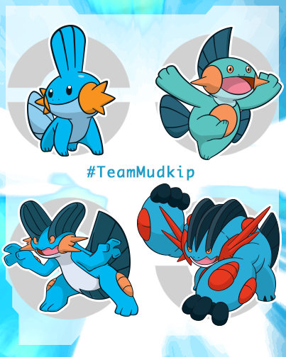 Pokemon's tweet photo. Water you waiting for? Tweet us why you're #TeamMudkip! http://t.co/WDL1yygQhA