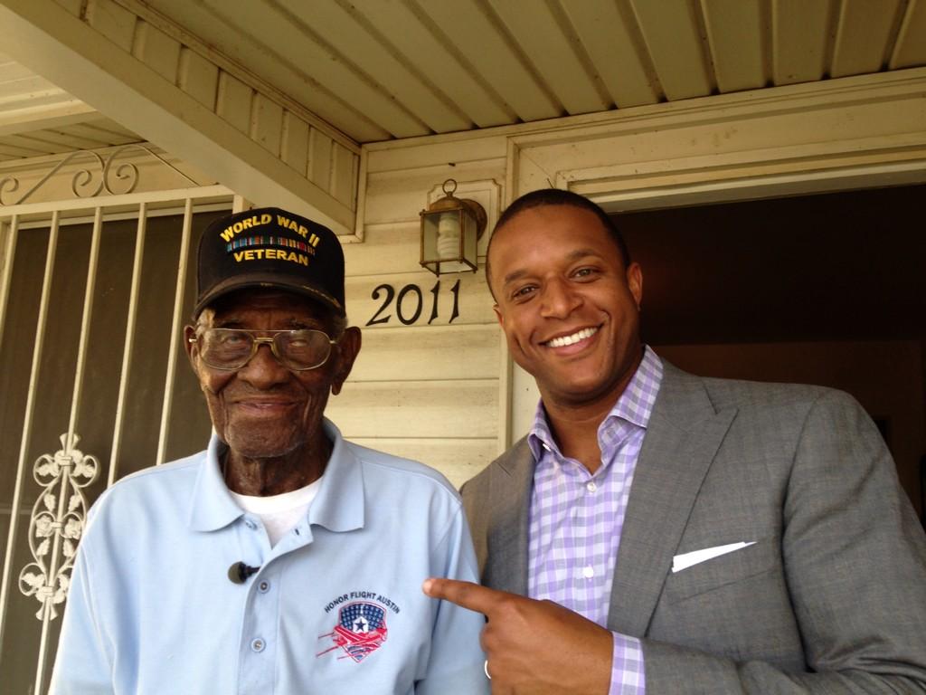 Craig Melvin on Twitter: "Was honored to spend a day with this man