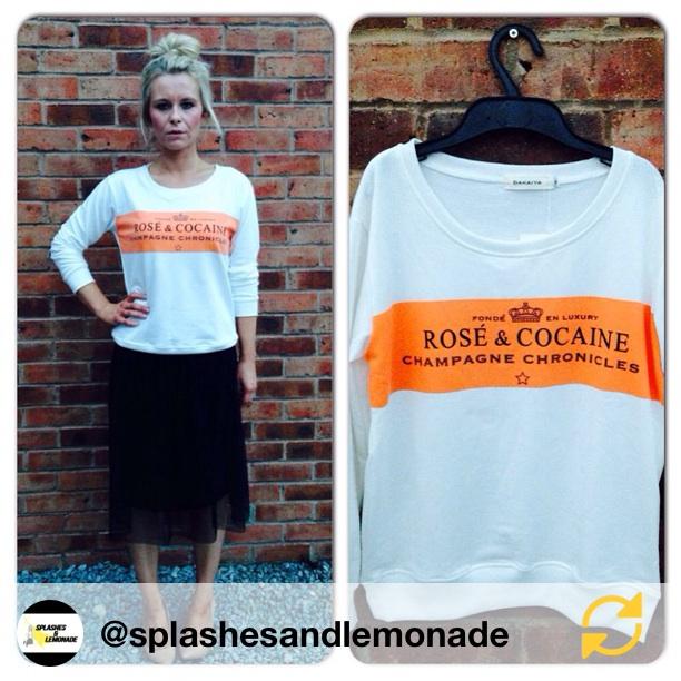 splasheslemo1's tweet image. Parisian Style Jumper only size 10/12 left in stock £25 #womaninbiz #wineoclock