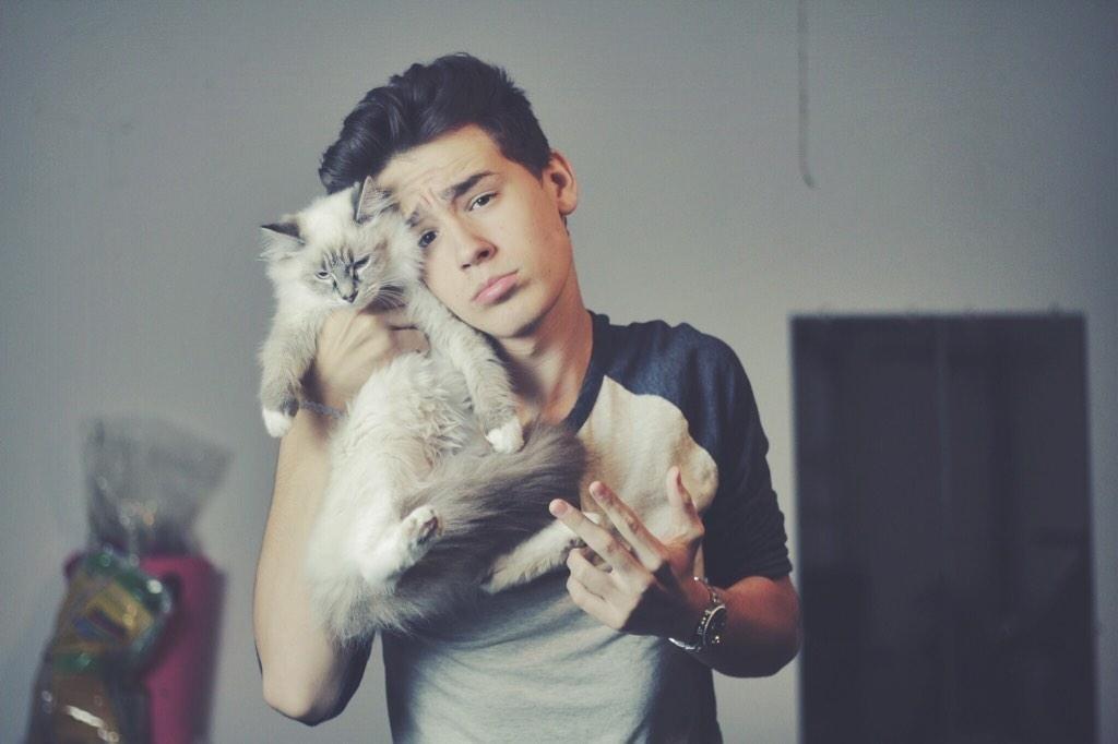 Happy birthday to this little cute shit aka jacob whitesides. i love you 