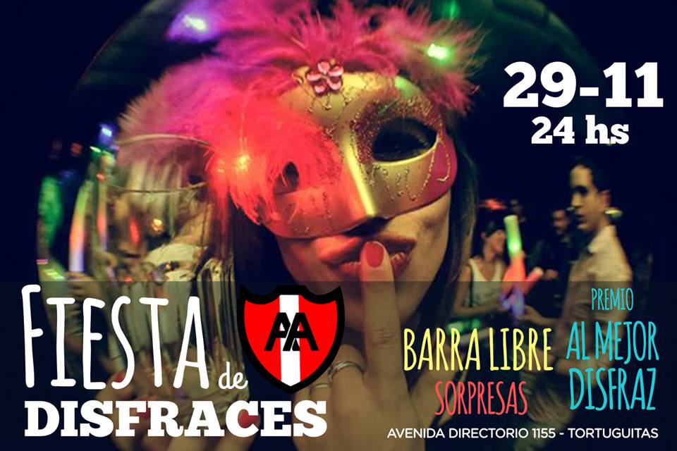 Se viene la Fiesta que más esperabas..
FIESTA DE DISFRACES EN ALUMNI!! NO TE LA PIERDAS! #29N  RT <a href="/MartaAltberg/">Martin Altberg</a>