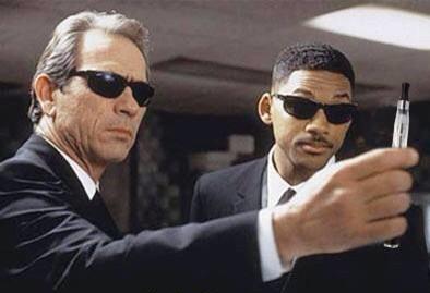 richbrian's tweet image. [men in black]

agent k: *pulls out neuralizer*
agent j: wait isnt that ur vape pen
agent k: oh shit ur right lmao