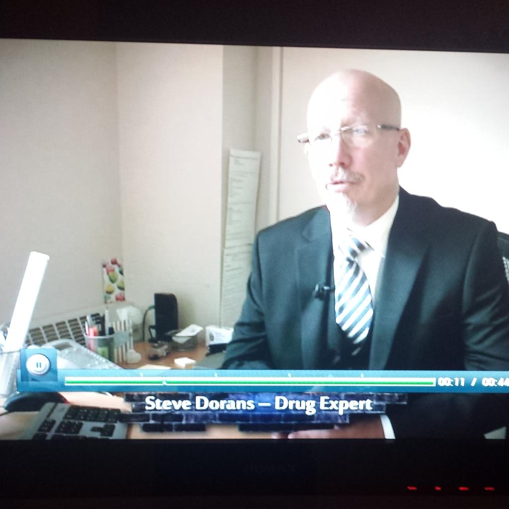 charly_dorans's tweet photo. @SteveDorans fantastic tv appearance from my favourite drug expert! Slightly camp! http://t.co/DakXkPWePr