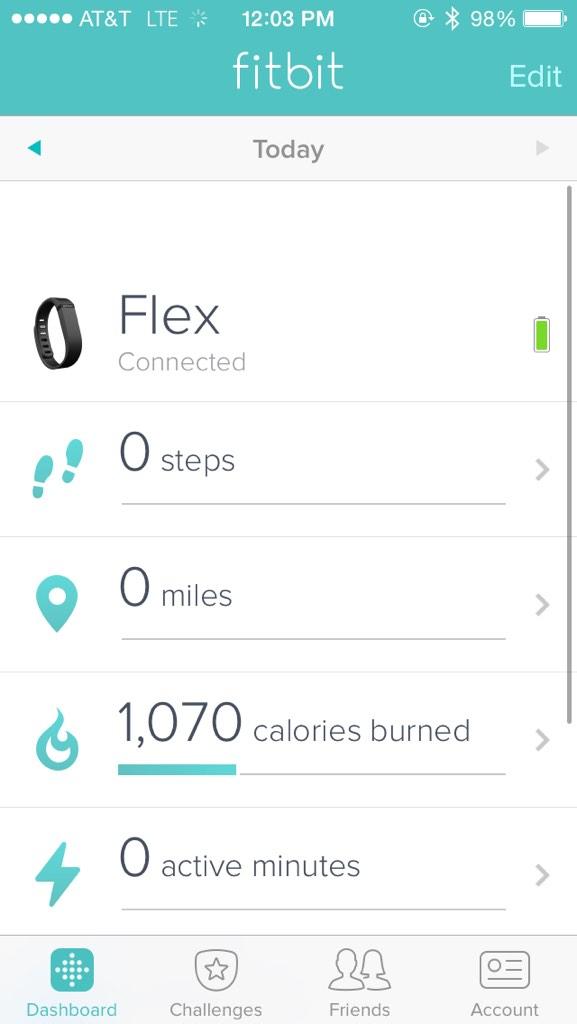 Doug_Cartwright's tweet photo. I've burned 1000 calories without taking a single step #brokenfitbit http://t.co/HytbGUR70P