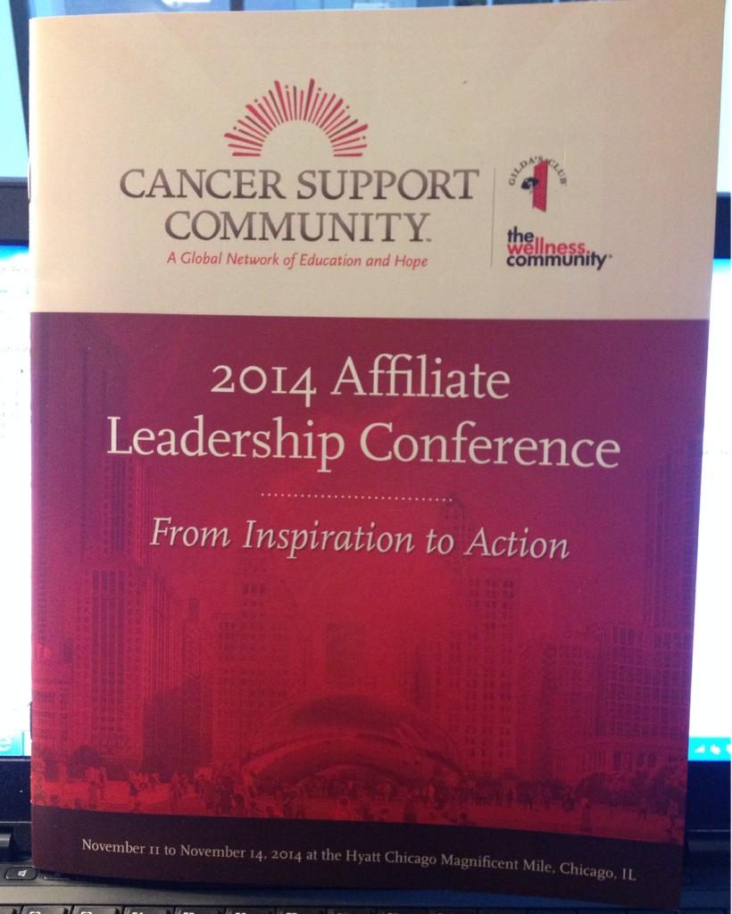 CancerSupportHQ's tweet photo. And so it begins! #2014ALC http://t.co/LIC5xLdLjM