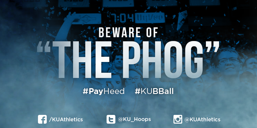 KUHoops's tweet photo. #PayHeed All Who Enter... http://t.co/ZWsrekonCy