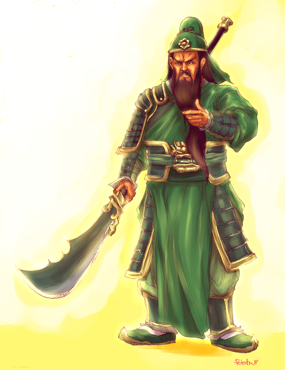 CoolyC_Chinaman's tweet photo. KSTYBS No. 17 - Richard Hon #GuanYu #sketch #peterhon #art #china #history #badass #dynastywarriors #threekingdoms http://t.co/cLmD8Kk82C
