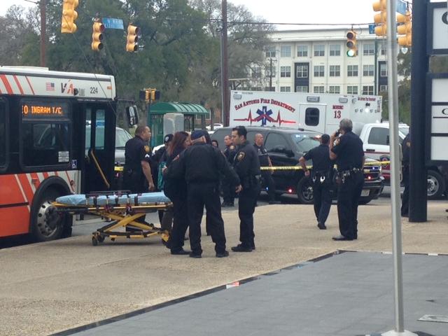 mySA's tweet image. BREAKING: Police investigating possible shooting on VIA bus at Cypress and Main near downtown mysanantonio.com/news/local/art…