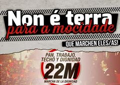 Marchas22M's tweet photo. Porque nos sobran los motivos #JuventudConDignidad #JuventudAmbDignitat #XuventudeConDignidade #DuintasunezGazteria http://t.co/FiRSX3IXj5
