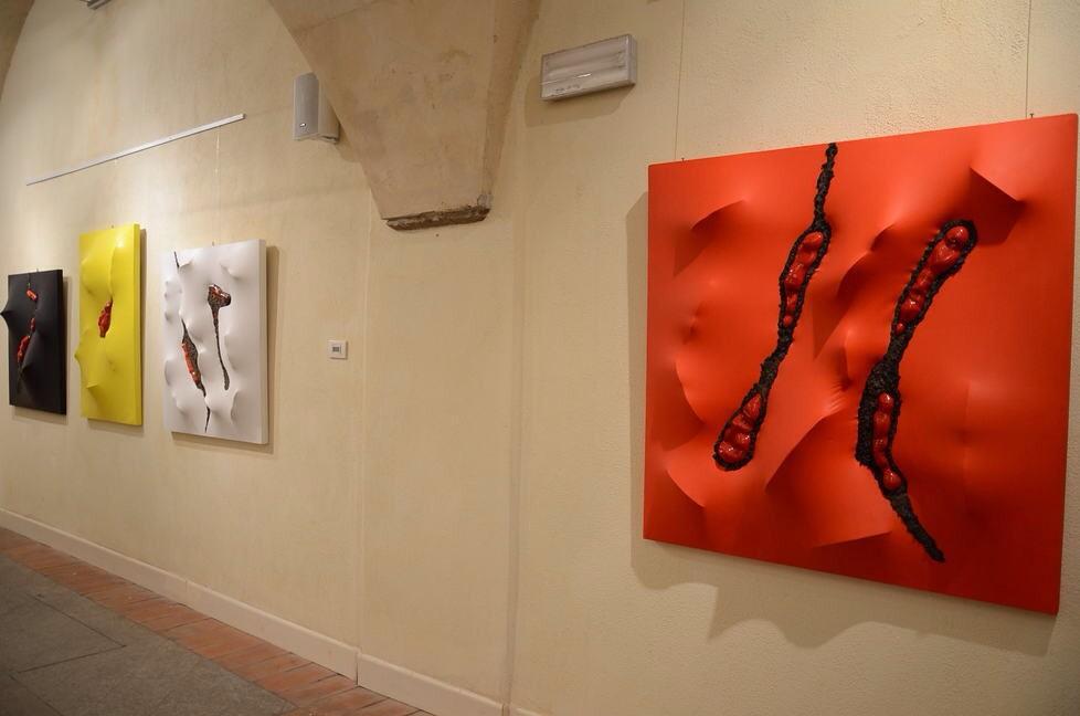 #estroflessioneitaliana Dino Castelvecchi Palazzo del Broletto Pavia fino al 23 Novembre