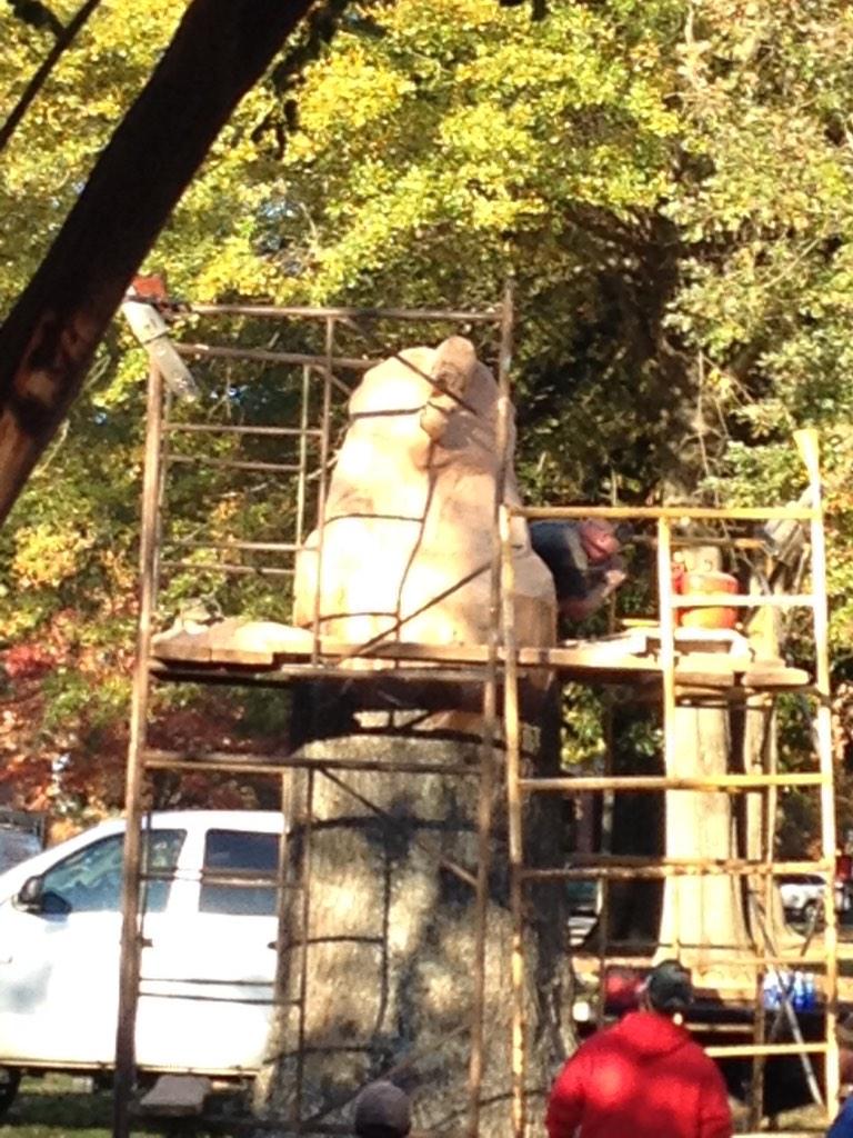 LRUAnonymous's tweet image. Updated photo to show the progress of the new bear!