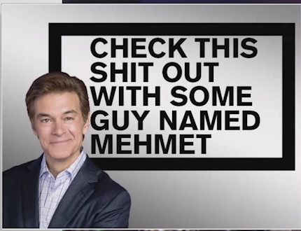 DrCarolFenton's tweet photo. #OzsInbox Why do you abuse your MD for credibility to make money off crap?  #someguynamedmehmet #LastWeekTonight http://t.co/aOAsa9P7CK