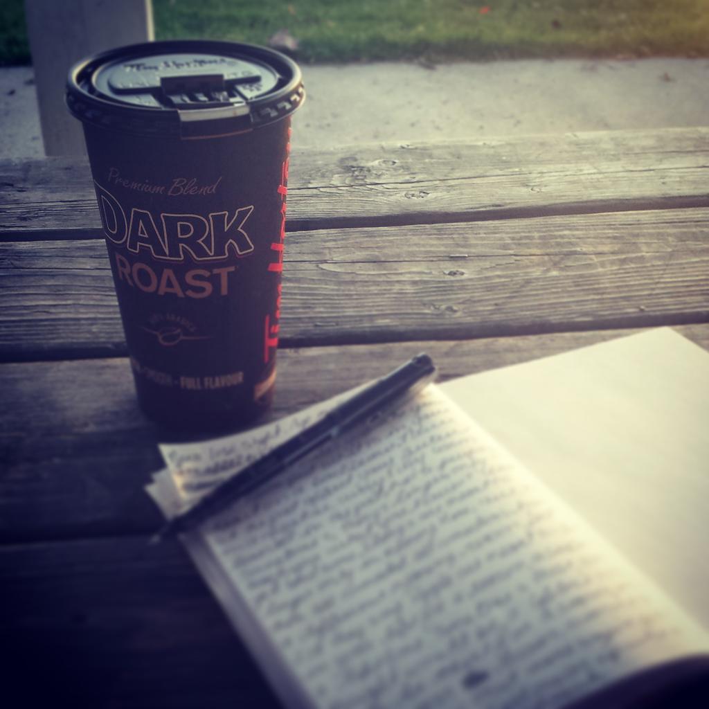 negootkew's tweet photo. Beautiful day, fresh air, caffeine. Perfect recipe for unraveling my mind. #creativeprocess #downtownfredericton #art http://t.co/Q9nOVCVo99