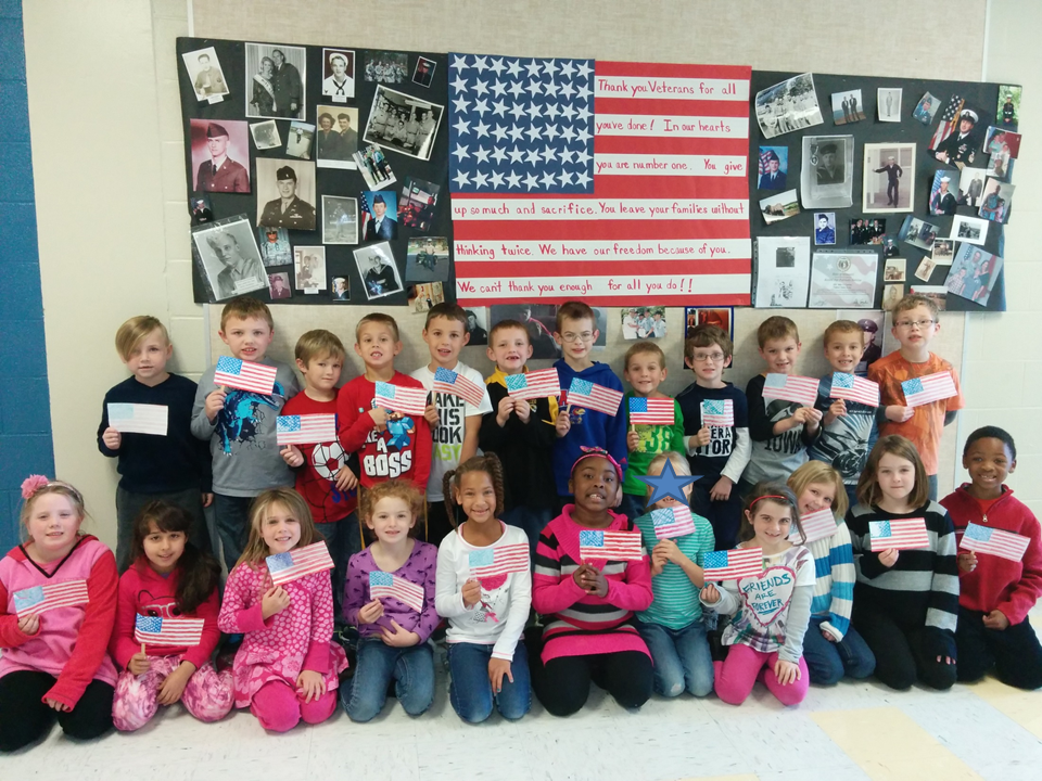 MissWallsRocks's tweet photo. Today we learned why we celebrate Veterans of this great nation. THANK YOU for our freedom! #lsleads #verteransday http://t.co/ieOQ9WblM2