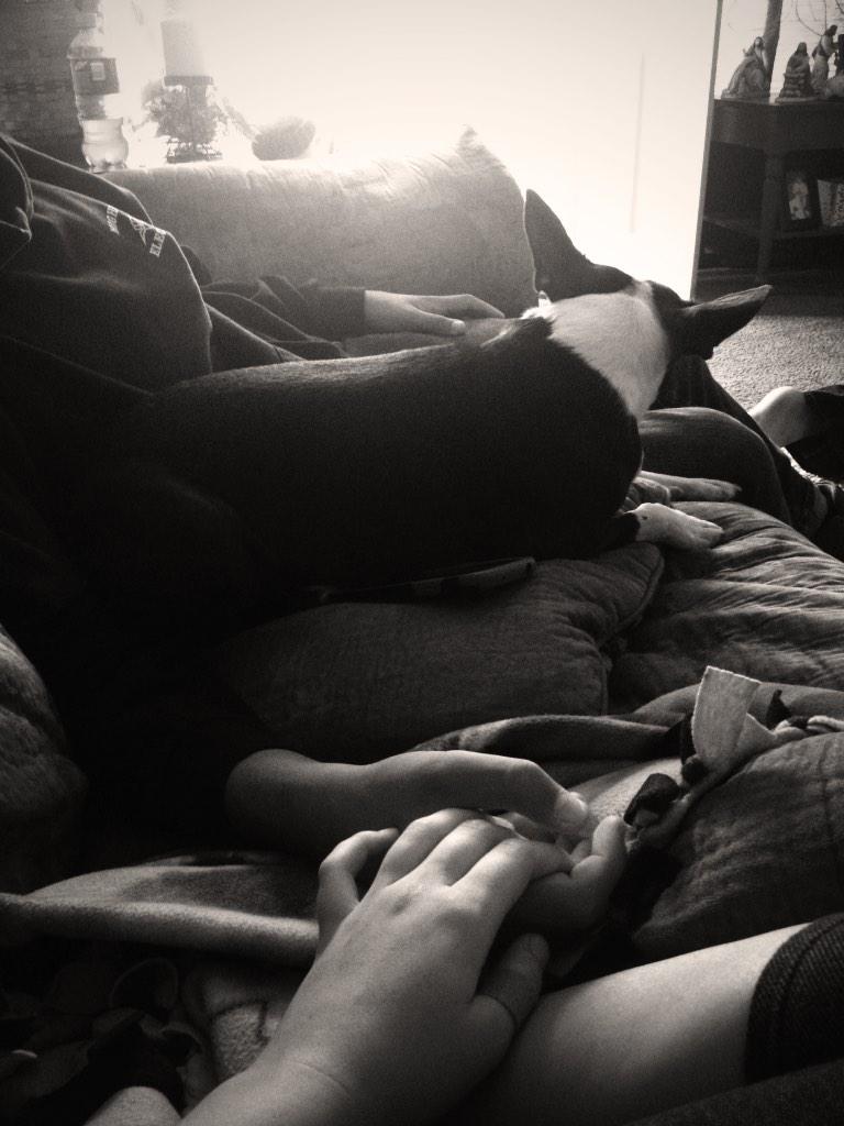 ashtvn__'s tweet photo. she loves him http://t.co/TzWiQlBLrO