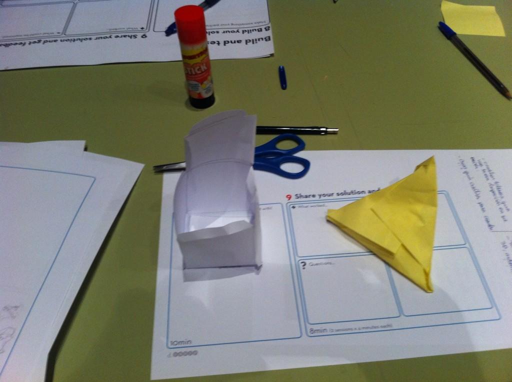 JaisielG's tweet photo. Módulo 2. Desing thinking. Técnica de Stanford. Prototype #EASDGC http://t.co/lPmn8WXiDK
