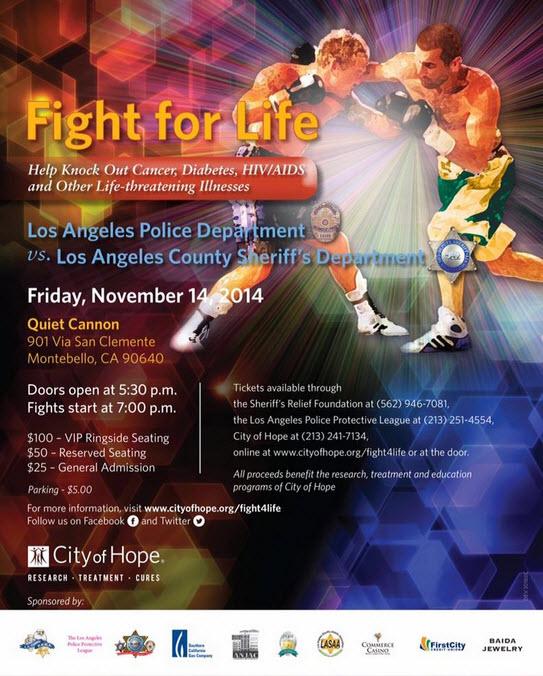 LAPDWilshire's tweet image. @cityofhope #Fightforlife  @LAPDHQ vs @LASDHQ Fri.Nov 14th 7pm #LASD #LAPD @CityofAngelsBox  @Boxing4Hope