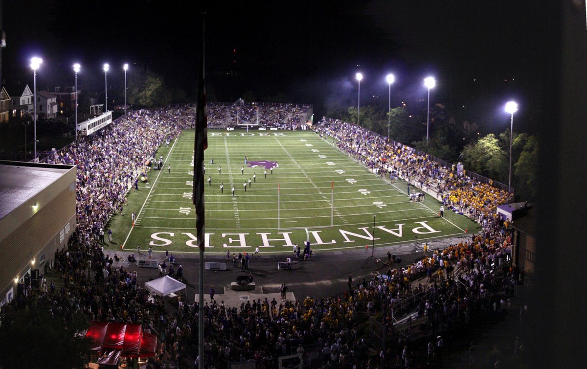 Believeland1994's tweet photo. 9.) The Pit, Cincinnati, OH. Home of the Elder Panthers, this stadium is a must to see a game. #Elder #ThePit http://t.co/egDO1qHZk6