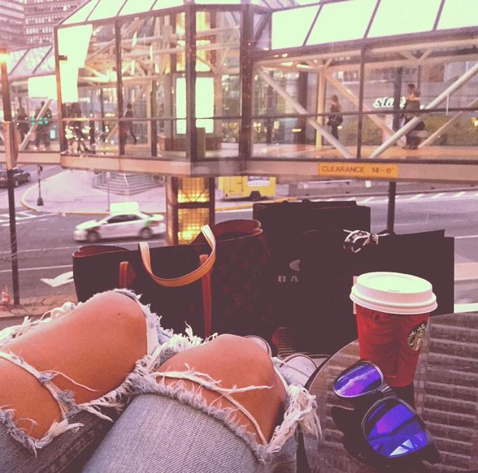 Had a mini shopping moment before leaving Boston 🙊 back to New York I go. http://t.co/cHjjH1vGpX<a href="/tag/tbt"class="tags"><span>#tbt</span></a>