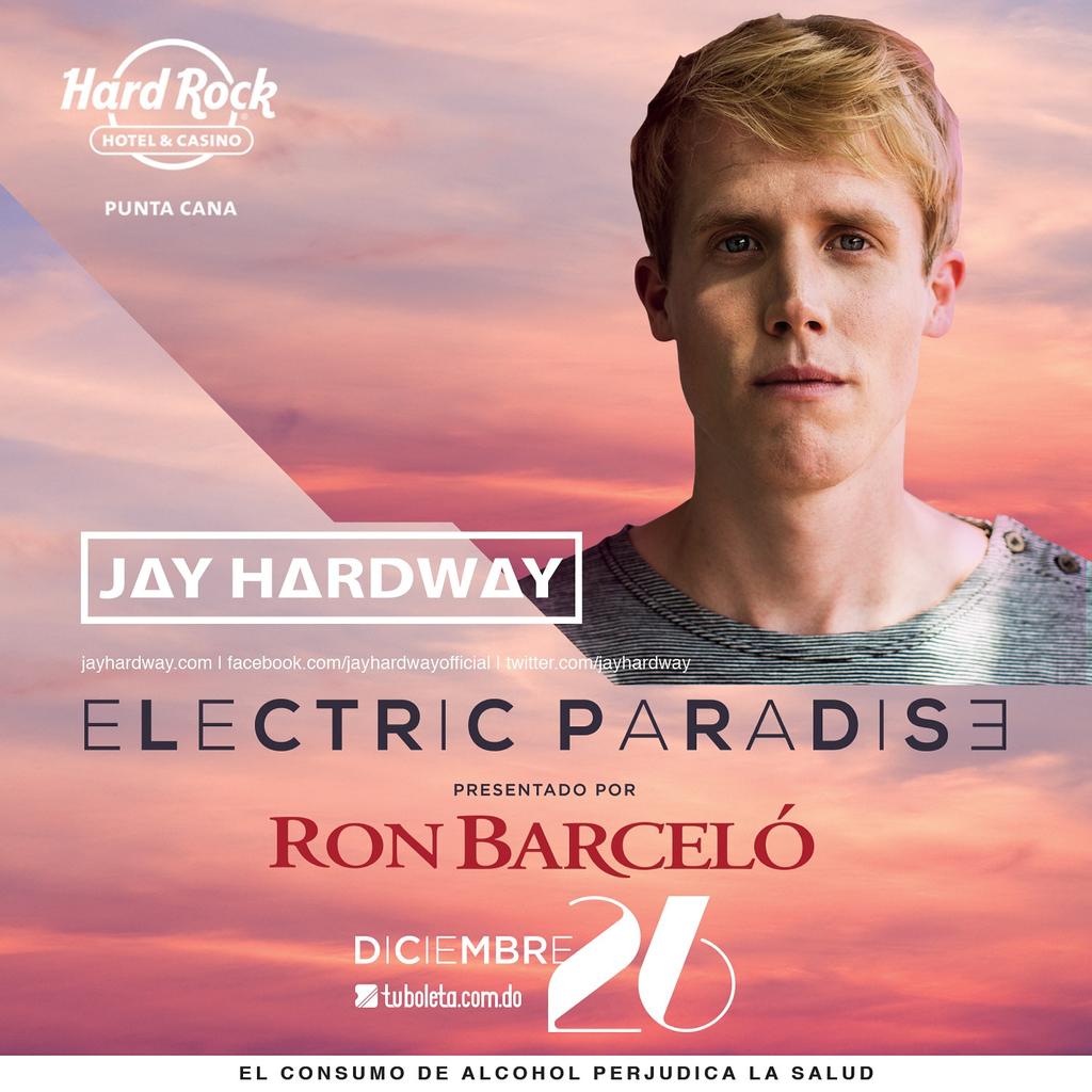 PAVevents's tweet photo. #thisisreal Jay Hardway en el #ElectricParadise http://t.co/E0gfBpW6to