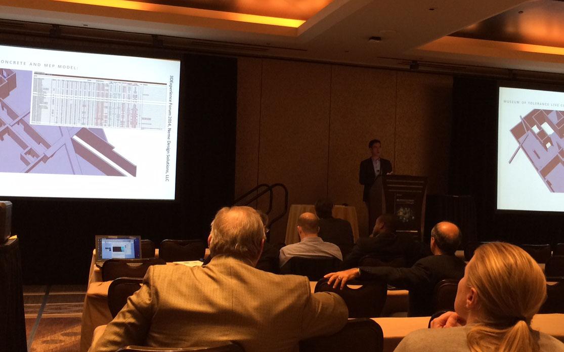 <a href="/becherneme/">Becher Neme</a> presenting at #3DXforum #AEC @NemeDS_LA <a href="/Dassault3D/">Dassault3D</a>