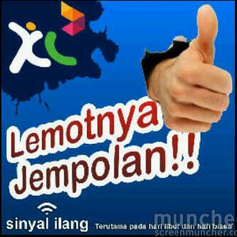 Purple_Glitz's tweet photo. @XLCare susah sinyal http://t.co/EVyyuURwNg