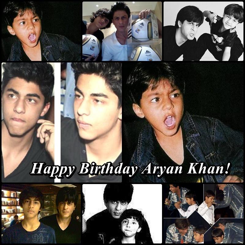 Happy Birthday Aryan Khan, God bless you! 
