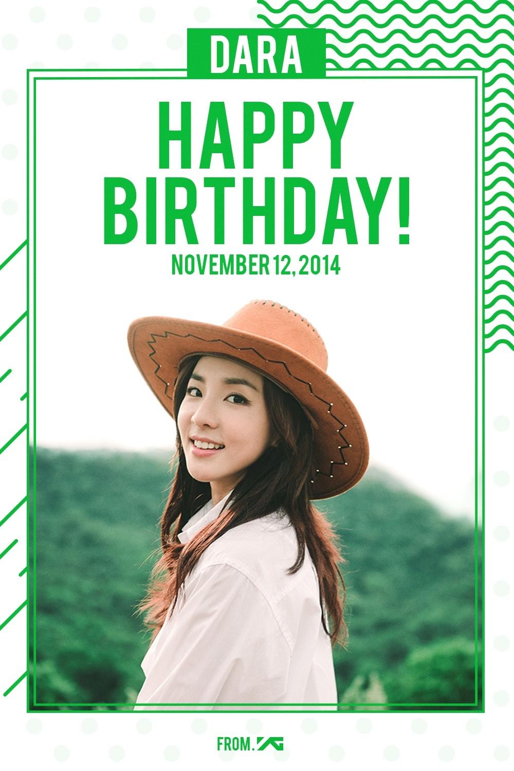 Eh, saingan ultah. Pibedey! Happy Birthday to 2NE1 s Dara (Sandara Park)! --  