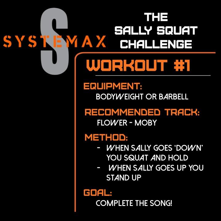 SystemaxProtein's tweet image. Wednesday Workout - Sally challenge
Can you beat Sally? #wednesdayworkout #AtYourMax #bringsallyup #bringsallydown