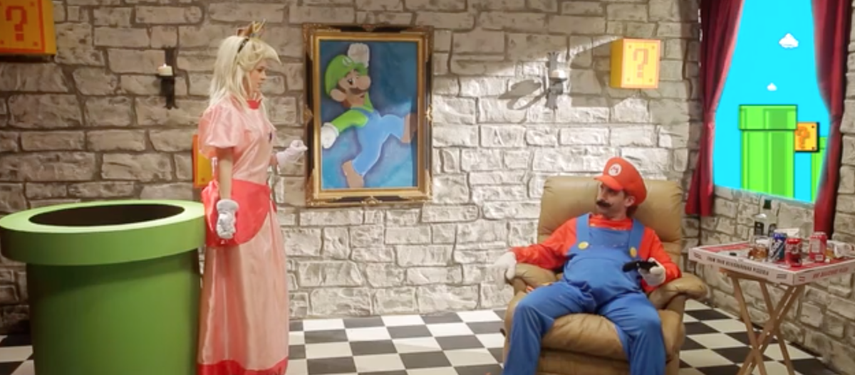Bewear_760's tweet photo. Mario and Peach Break Up Over GamerGate (Video) http://t.co/eW9lDLOR7O http://t.co/7nQBKvPca6