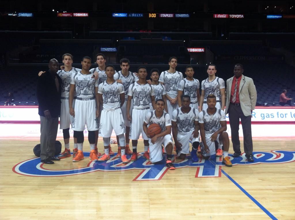 fcphoopsEvents's tweet photo. Amazing Day Yesterday At The Staples Center! Game #2 #fcphoops Defeat Reno Int'l Prep 76-67 http://t.co/Mf1vJ09Sau