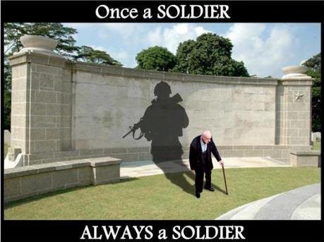 Old Soldiers never die! #VeteransDay2014