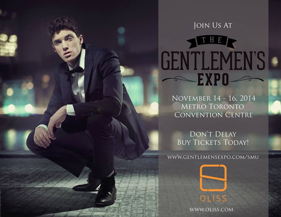 OlissInc's tweet photo. We want to meet you! Stop by the #OLISS booth- @GentlemensExpo from Nov 14-16 &amp; say hi! It's time to #ceasethecrease! http://t.co/hWjkS9lpD7