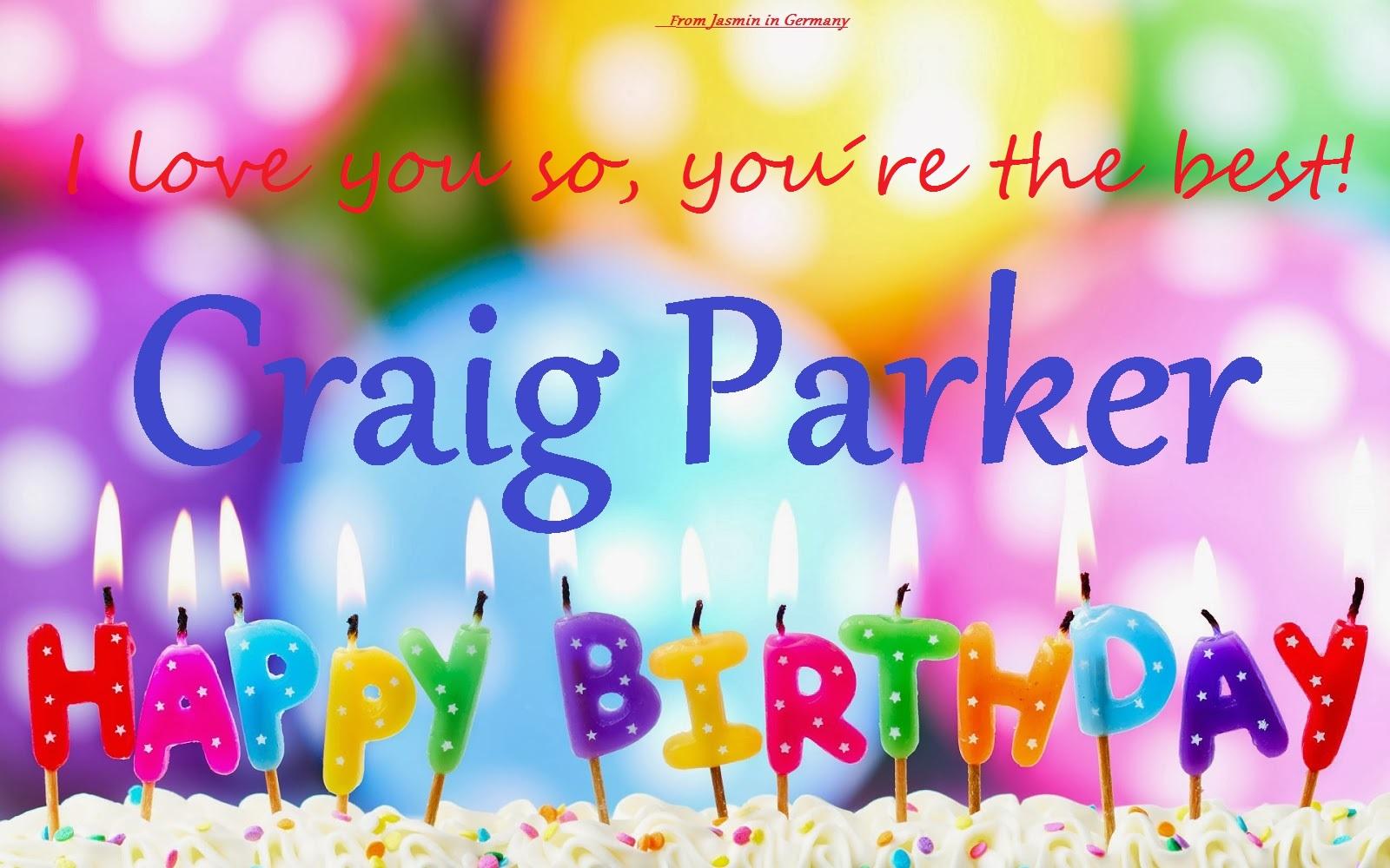 Happy Birthday Craig Parker!Wish you happiness,healthy and fun at all your living days!And have a  nice,funny B-day! 