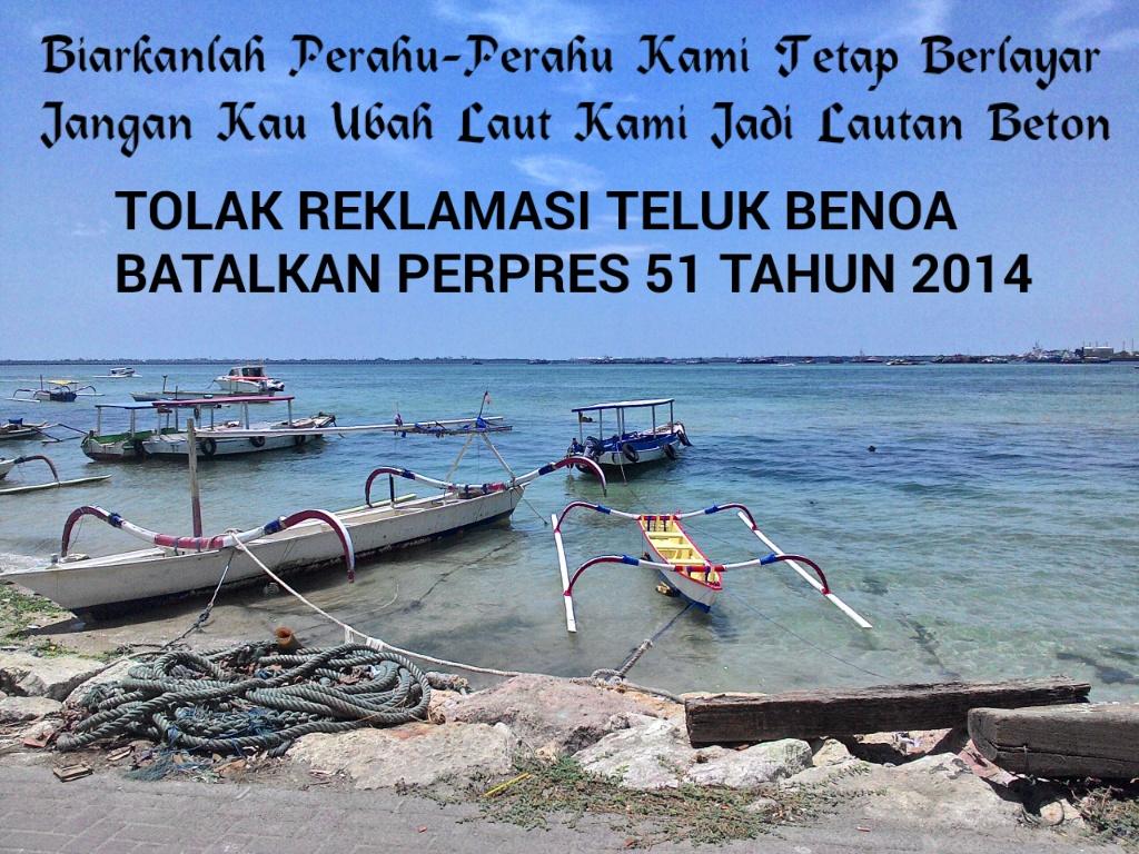 JIP_OSD's tweet photo. TOLAK REKLAMASI!!!! @ForBALI13 http://t.co/3bg2N9FIwk