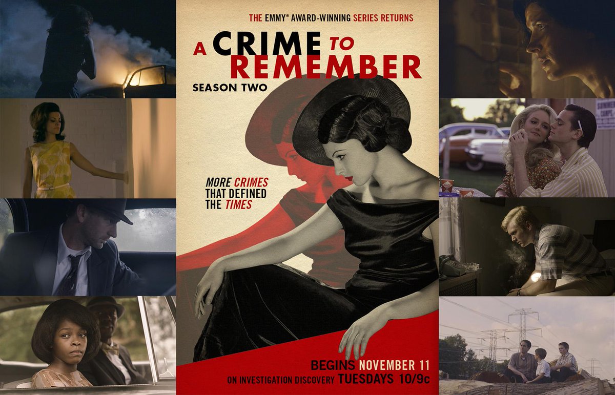 10 minutes, peeps!  Season premiere of #ACrimeToRemember starts at 10/9C on <a href="/DiscoveryID/">Investigation Discovery</a>