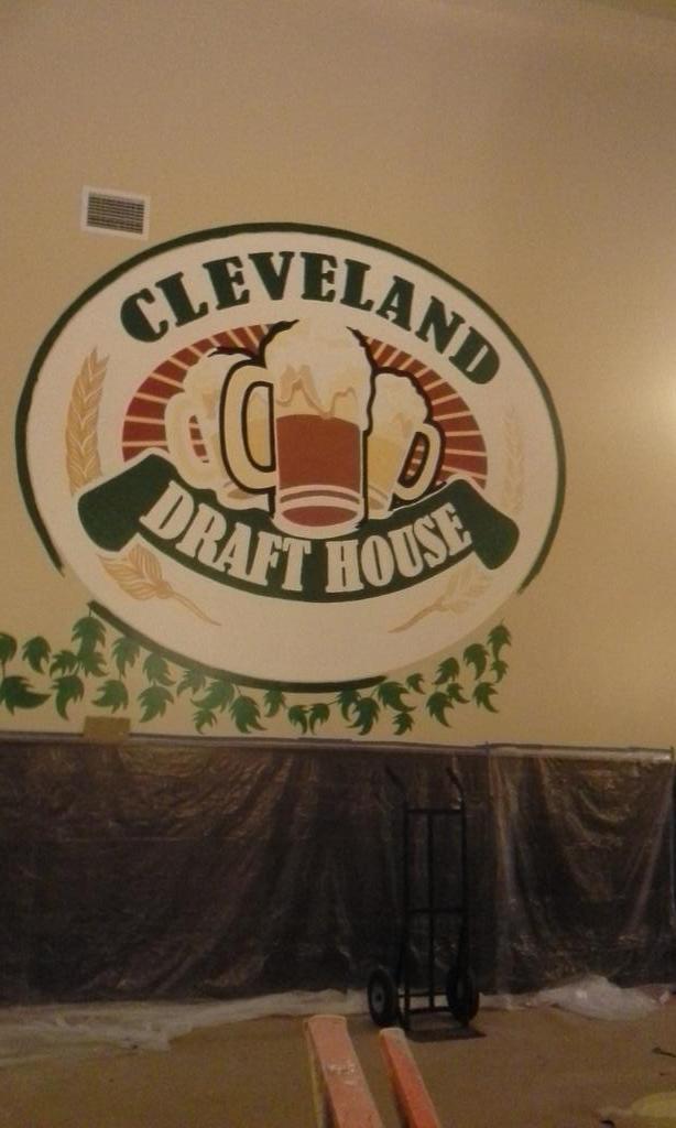 cdh4042's tweet image. Art work at the new 70 location. More pics soon. Really coming together! #tapintothefun!