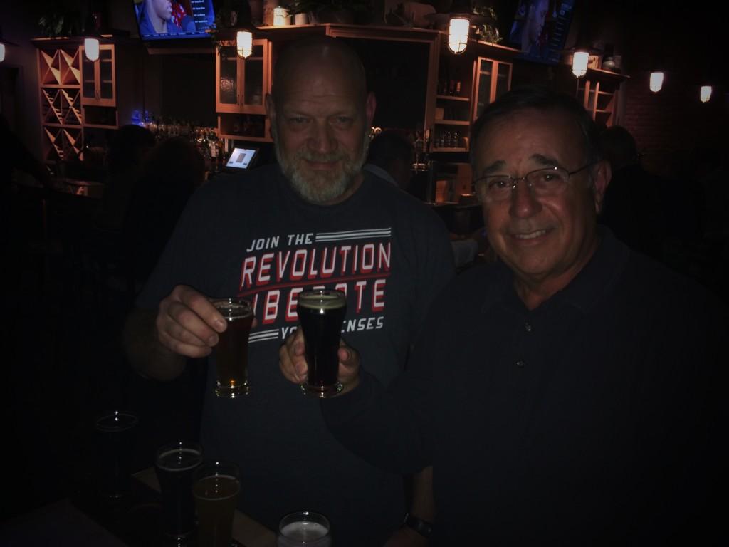 Thanks <a href="/BeerArmyBrewing/">BeerArmyBrewing</a> for tasting us through your portfolio at #Libations #GeekingOut #WorkingHard #CraftBeer