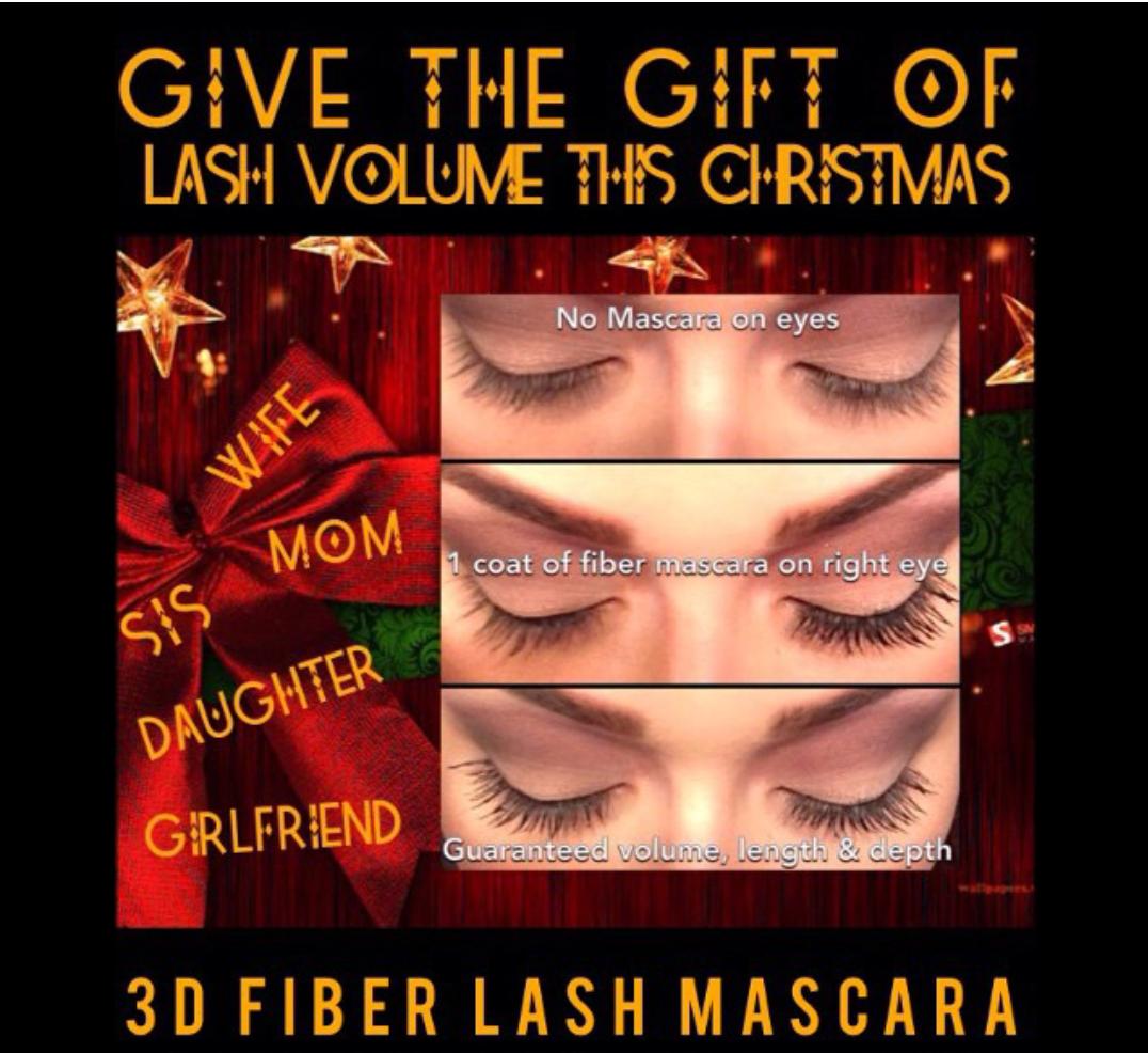 Get your holiday gift orders in now!  3D Fiber Lash Mascara Only $29 
youniqueproducts.com/3DLashesbyAmere