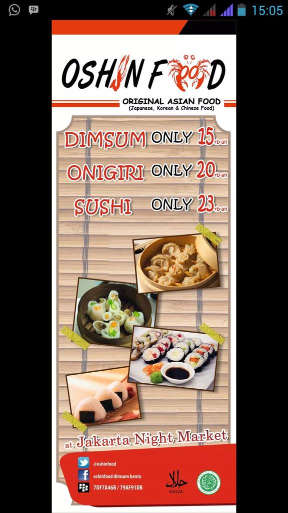 oshinfood's tweet photo. Kami hadir kembali di jakarta night market 2014 di jl. Medan merdeka selatan jakarta pusat http://t.co/zi4yk6UfHY