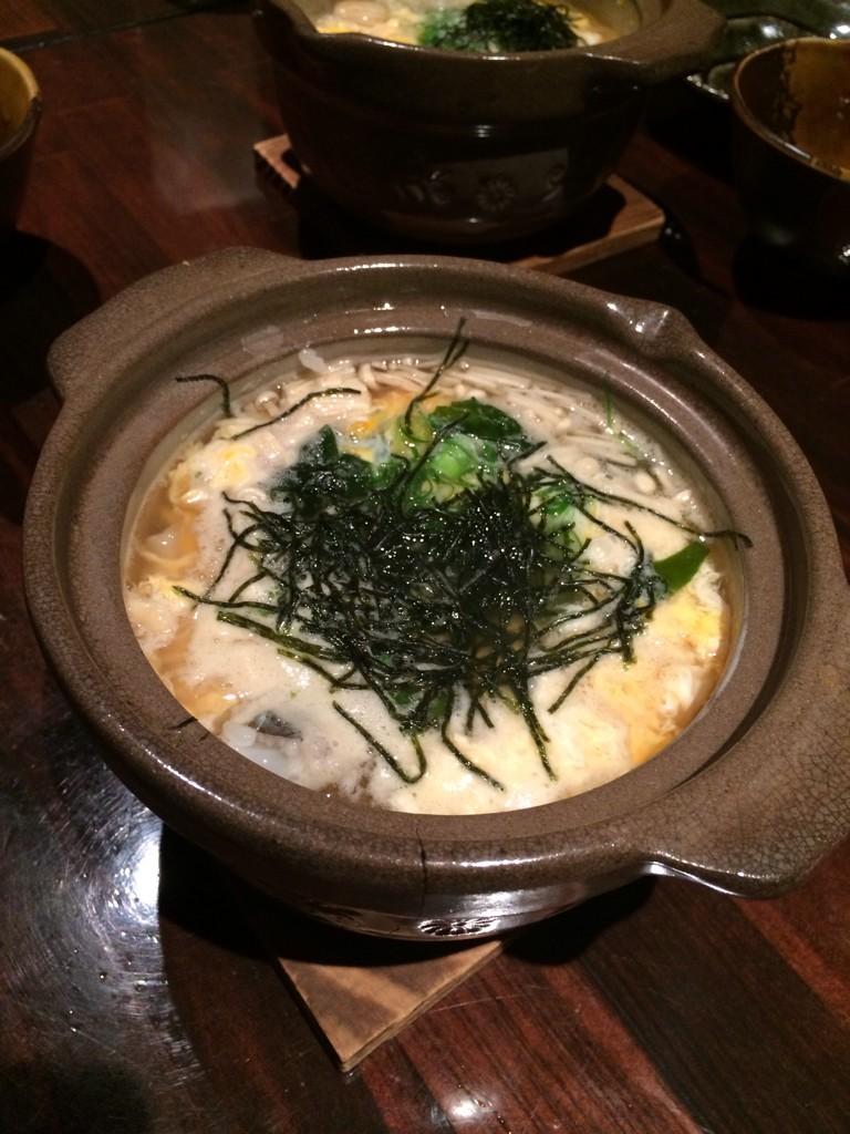 hatanon1122's tweet photo. ふぐ雑炊⊂((・x・))⊃うま⊂((・x・))⊃ http://t.co/mnAteDVckZ