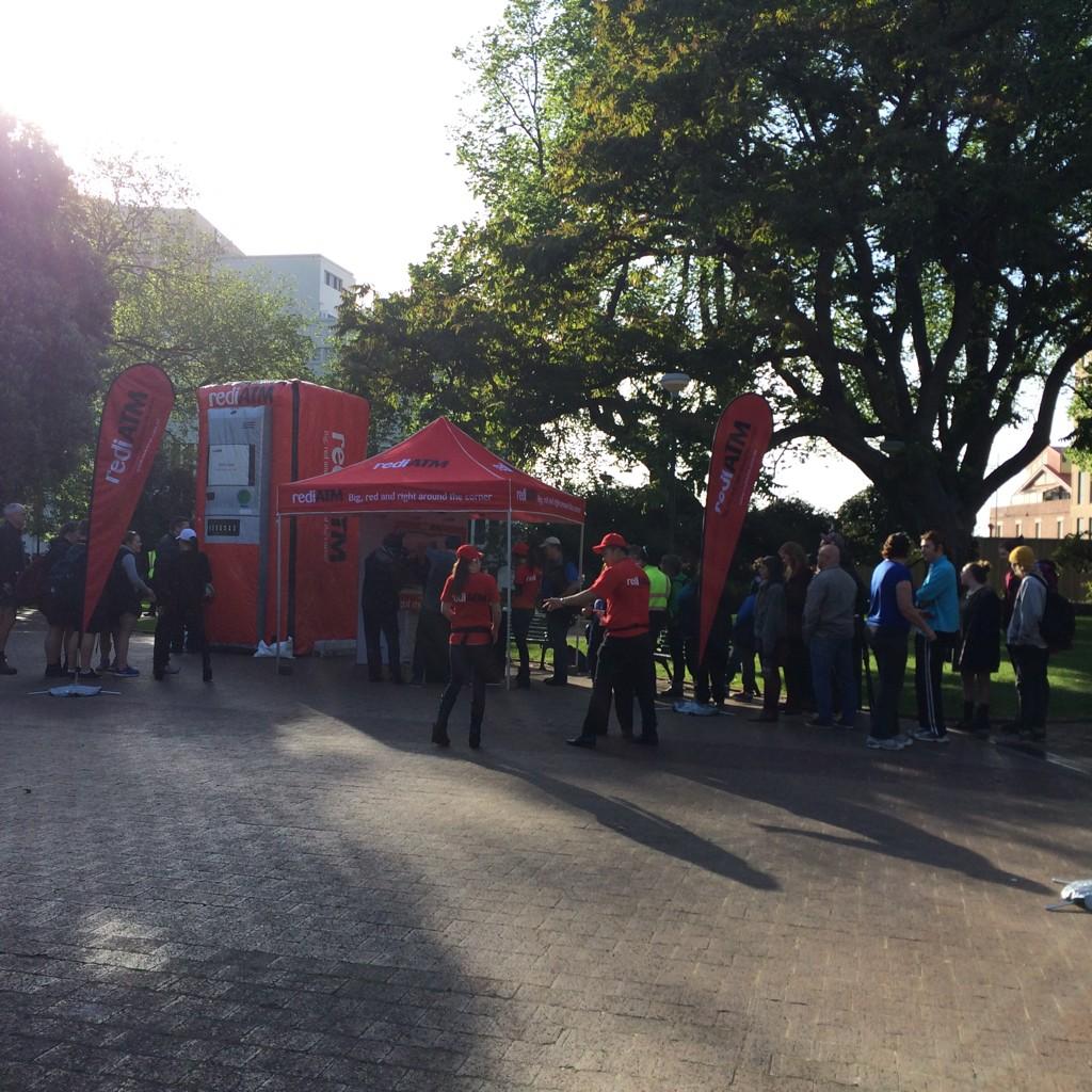 rediATM's tweet photo. Thanks for having us #Hobart! Had heaps of fun today at #BigWeds! #Parramatta, you're next! http://t.co/qMYtw8FUvs http://t.co/9jrYmWlU59