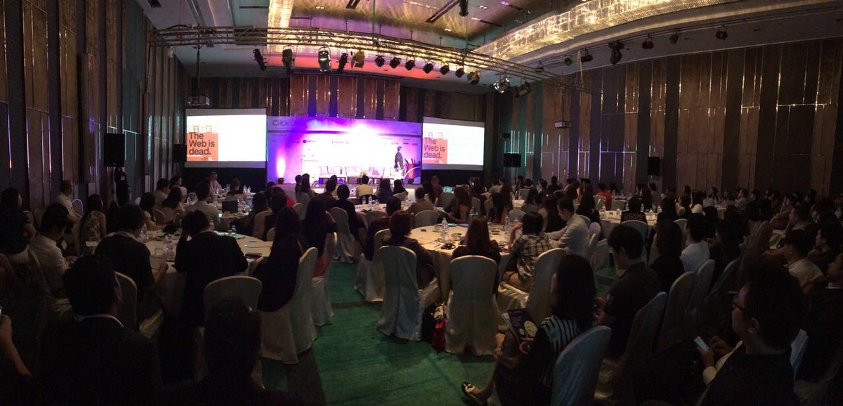 clickzlive's tweet photo. Snaps @ #CZLBKK.Hearing industry experts on the latest trends &amp; insights of #digitalmarketing. See you there next yr! http://t.co/Jqo4NF6Glo