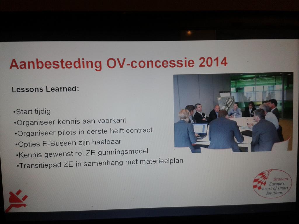 BusTech2014's tweet image. Welke lessen zijn er geleerd bij de aanbesteding van de OV-concessie - Ruud van Heugten @brabant