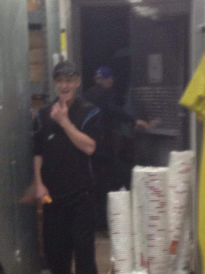 jameskirton1990's tweet photo. "@Dusty_Camel: Greasy George came into the back of the store again. http://t.co/QvqqXrpwHm"